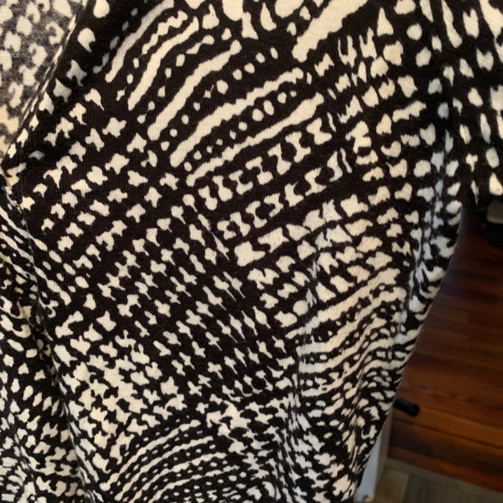 Talbots Geometric Pattern Cardigan. Maybe Worn On… - image 3